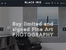 Tablet Screenshot of blackiris-photography.com